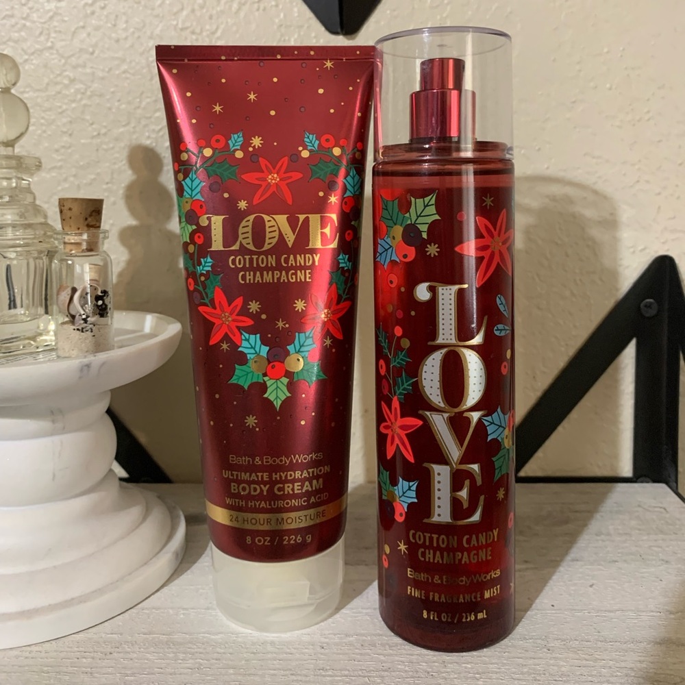 Bath & Body Works Cotton Candy Champagne